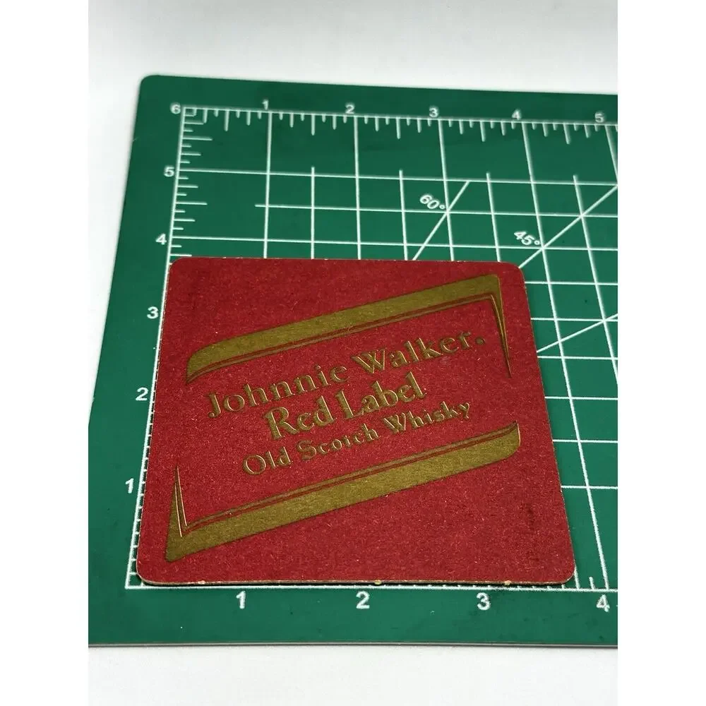 Johnnie Walker‎ Red Label Coasters Barware Drink Coasters Set of 2
